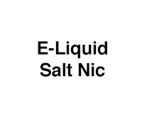 E-Liquid - Salt Nic