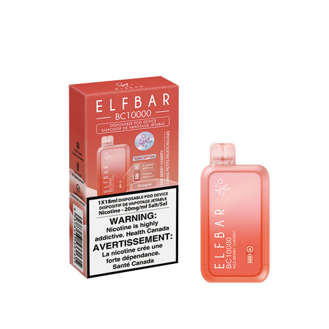 Elf Bar BC10000 18ml: Red Berry Cherry - E-Cigz Vape Shop