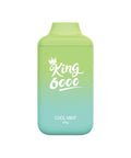 King Zero Bar 6000 Disposable 0mg: Cool Mint - E-Cigz Vape Shop