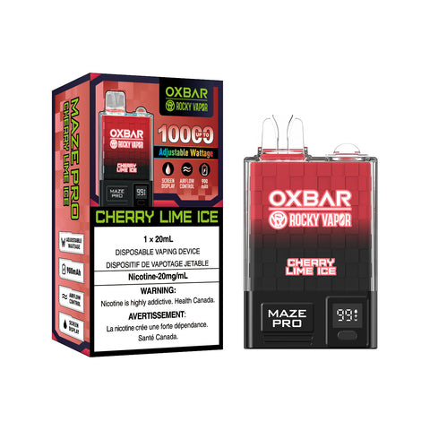 Oxbar Maze Pro 10K: Cherry Lime Ice