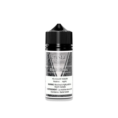 Crystal E-Liquid 100ML - Black Classic - E-Cigz Vape Shop