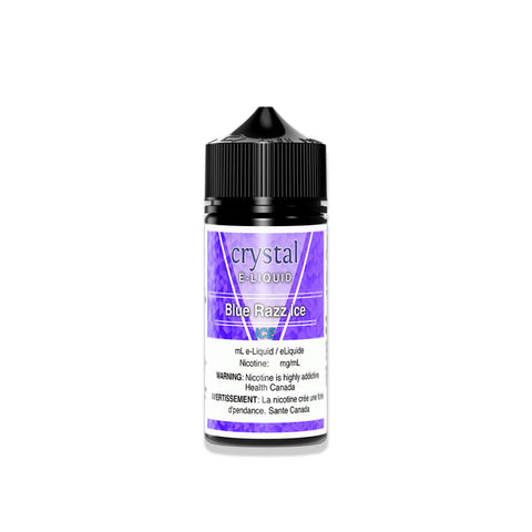 Crystal E-Liquid 100ML - Blue Razz Ice - E-Cigz Vape Shop