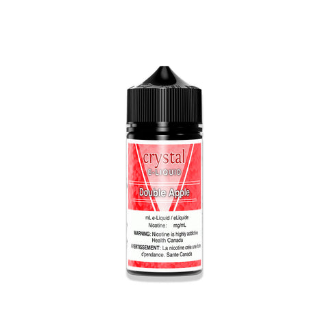 Crystal E-Liquid 100ML - Double Apple - E-Cigz Vape Shop