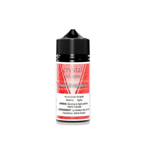 Crystal E-Liquid 100ML - Sweet Strawberry - E-Cigz Vape Shop
