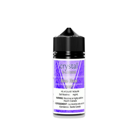 Crystal E-Liquid 100ML - Blue Razz SALT - E-Cigz Vape Shop