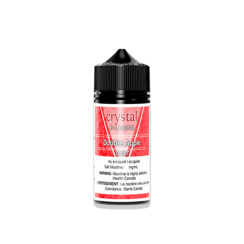 Crystal E-Liquid 100ML - Double Apple SALT - E-Cigz Vape Shop