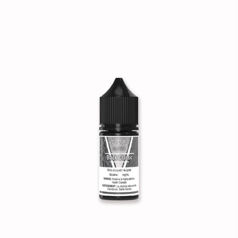 Crystal E-Liquid 30ML - Black Classic - E-Cigz Vape Shop