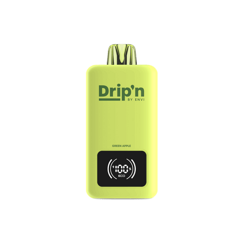 Drip'n by Envi 26ML Disposable - Green Apple - E-Cigz Vape Shop
