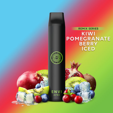 Envi Apex: Kiwi Pomegranate Berry Iced