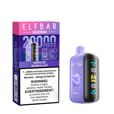 Elfbar GH20k: Grape Ice