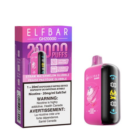 Elfbar GH20k: Straw Watermelon Glubble