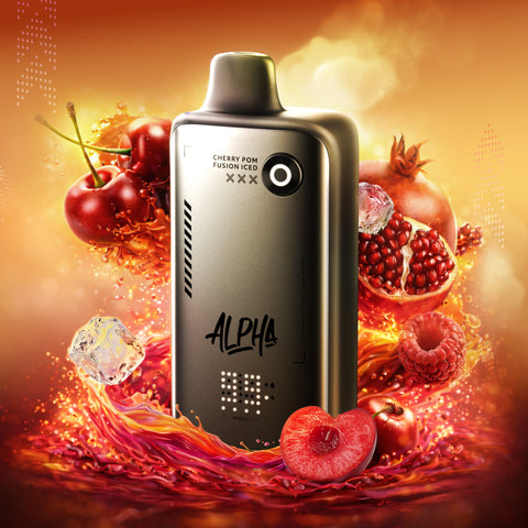 Flavour Beast - Alpha: Cherry Pom Fusion Iced 30ml Disposable Vape | Buy Vapes in Guelph, Ontario - E-cigz.com