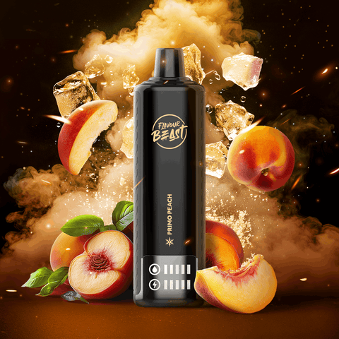 Flavour Beast Beast Bar 15K Disposable 20ml 3mg: Primo Peach Low Ice - E-Cigz Vape Shop