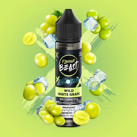 Wild White Grape Iced by Flavour Beast salt - 60ML - E-Cigz Vape Shop