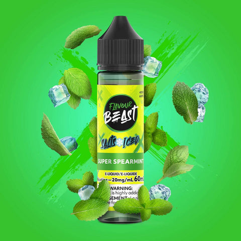 Super Spearmint Iced by Flavour Beast salt - 60ML - E-Cigz Vape Shop