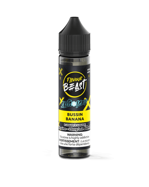 Bussin Banana Iced by Flavour Beast salt - 60ML - E-Cigz Vape Shop
