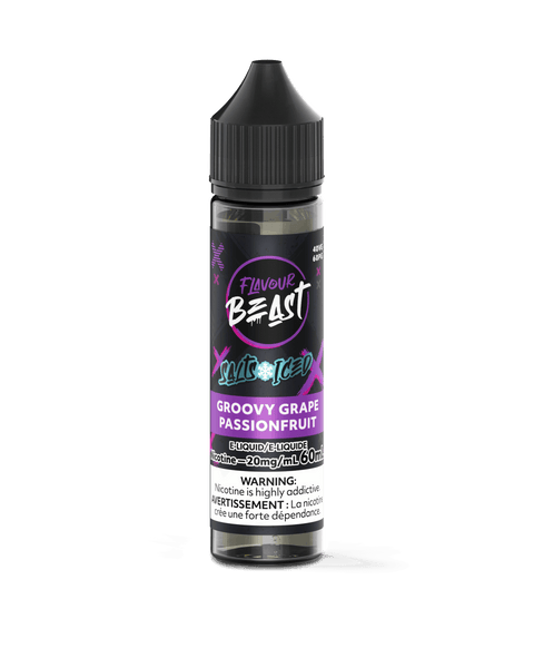 Groovy Grape Passionfruit Iced by Flavour Beast salt - 60ML - E-Cigz Vape Shop