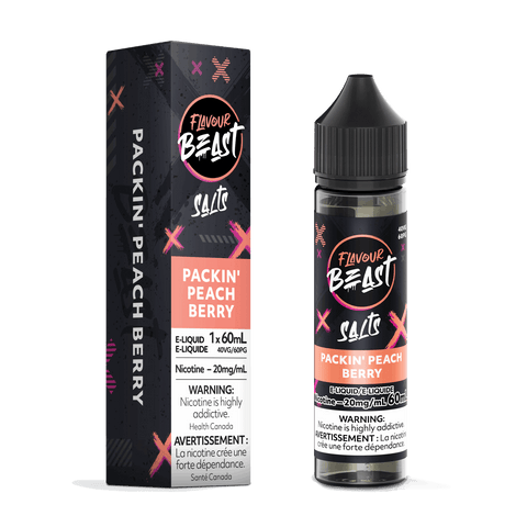 Packin' Peach Berry by Flavour Beast salt - 60ML - E-Cigz Vape Shop