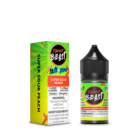 Super Sour Peach by Flavour Beast - Salt 30ml - E-Cigz Vape Shop
