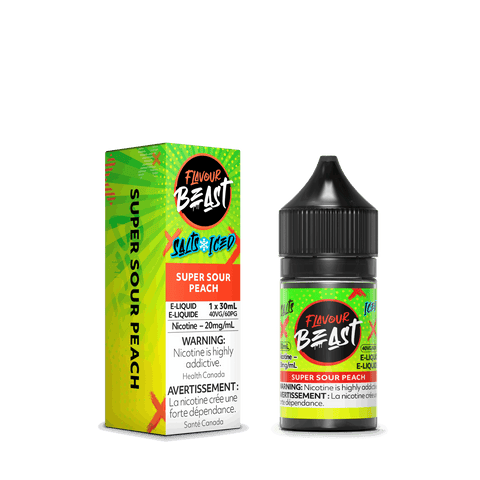 Super Sour Peach by Flavour Beast - Salt 30ml - E-Cigz Vape Shop