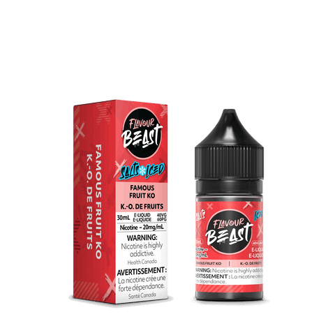 Famous Fruit KO Iced by Flavour Beast - Salt 30ml - E-Cigz Vape Shop