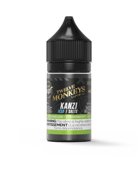 Kanzi Iced by Flavour Beast x 12 Monkey E-Liquid - Salt 30ml