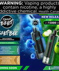 Flavour Beast Beast Bar 15K Disposable 20ml 3mg: Primo Peach Low Ice - E-Cigz Vape Shop