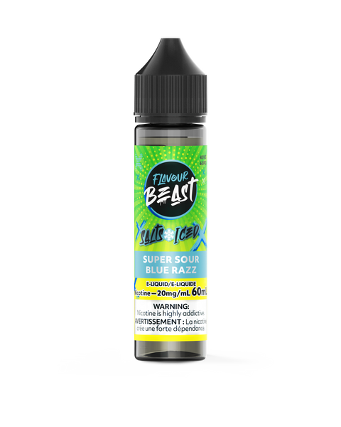 Super Sour Blue Razz Iced by Flavour Beast salt - 60ML