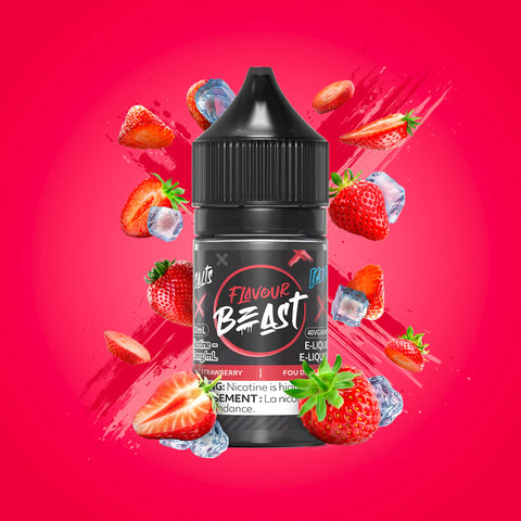 Sic Strawberry Iced by Flavour Beast salt - 30ml