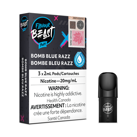 Flavour Beast Pods: Bomb Blue Razz