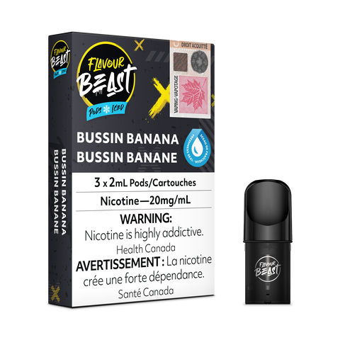 Flavour Beast Pods: Bussin Banana Iced