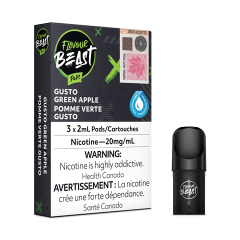 Flavour Beast Pods: Gusto Green Apple