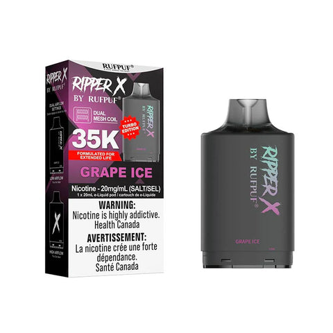 Ripper X 35k: Grape Ice by Ruff Puff