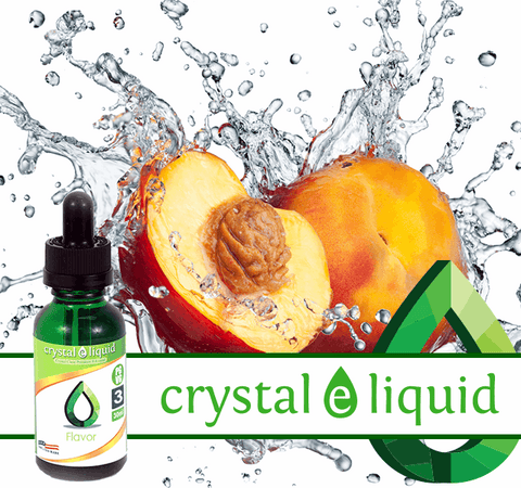 Juicy Peach by Crystal - E-Cigz Vape Shop