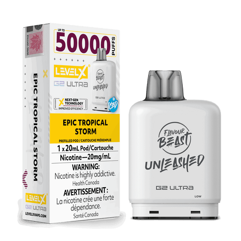 Level X Unleashed G2 Ultra - Epic Tropical Storm - E-Cigz Vape Shop