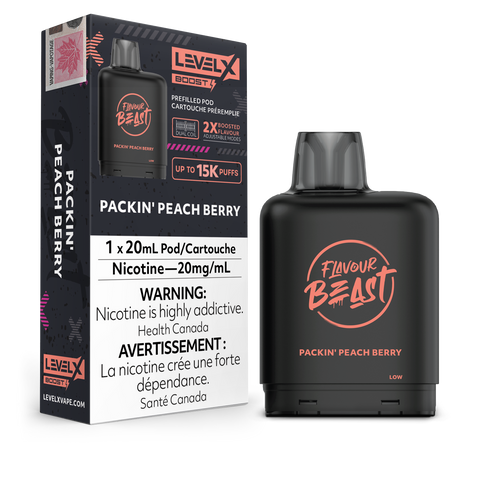Level X Boost 15k: Packin' Peach Berry by Flavour Beast