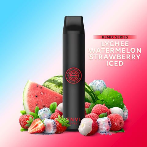 Envi Apex: Lychee Watermelon Strawberry Iced