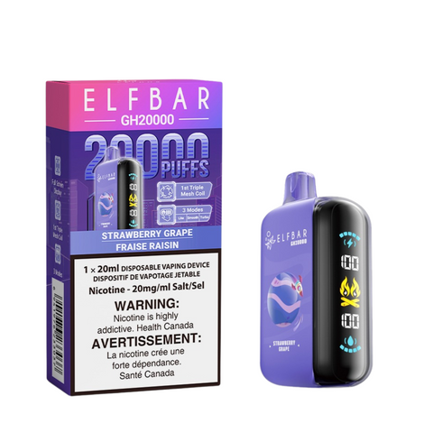 Elfbar GH20k: Strawberry Grape