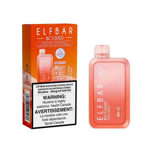 Elf Bar BC10000 18ml: Peach Berry