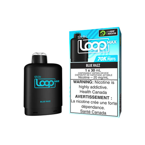 STLTH LOOP MAX 70K Pod Pack: Blue Razz