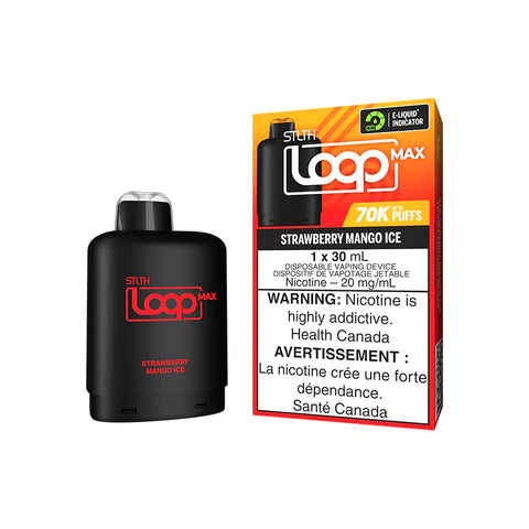 STLTH LOOP MAX 70K Pod Pack: Strawberry Mango Ice