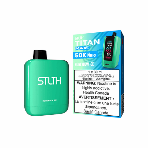 STLTH Titan Max 50k 30ml: Honeydew Ice - E-Cigz Vape Shop
