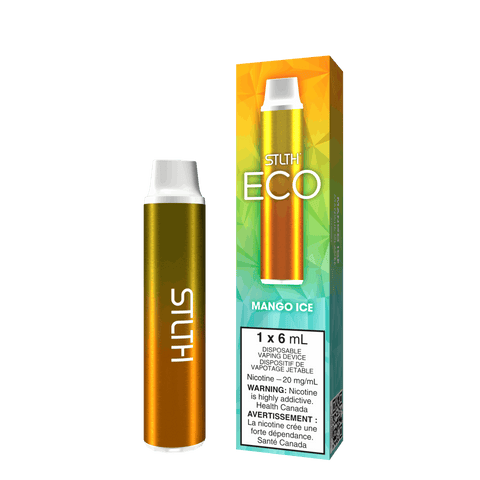 STLTH ECO 6ml Disposable: Mango Ice - E-Cigz Vape Shop