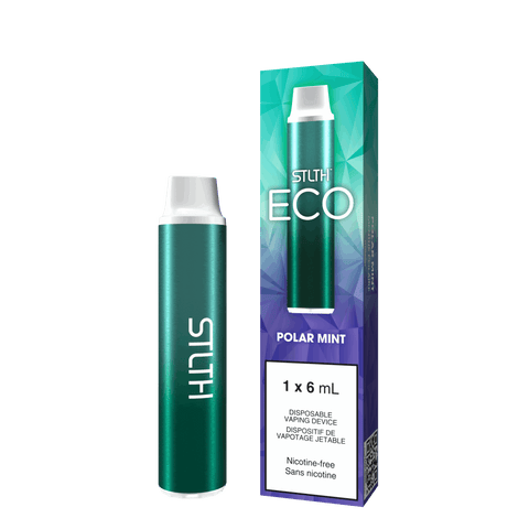 STLTH ECO 6ml Disposable: Polar Mint - E-Cigz Vape Shop