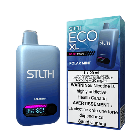 STLTH ECO XL 20ml Disposable: Polar Mint - E-Cigz Vape Shop