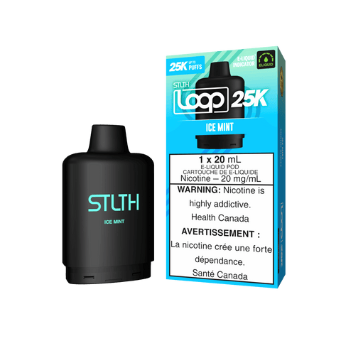 STLTH Loop 25k Pod Pack: Ice Mint - E-Cigz Vape Shop