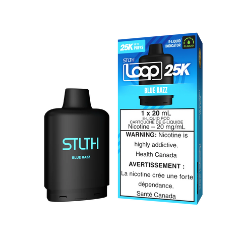 STLTH Loop 25k Pod Pack: Blue Razz