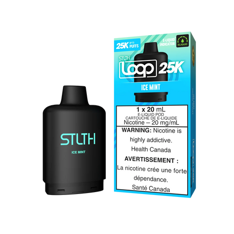 STLTH Loop 25k Pod Pack: Ice Mint