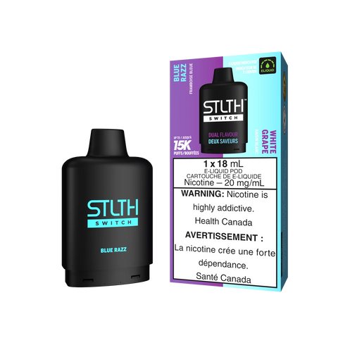 STLTH Switch Pod Pack: Blue Razz & White Grape