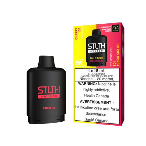 STLTH Switch Pod Pack: Cherry Ice & Citrus Burst Ice